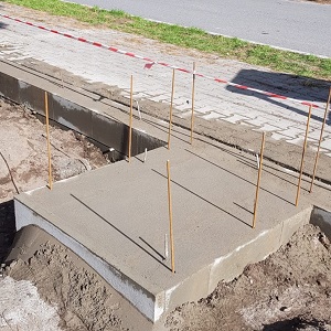 Zděný plot